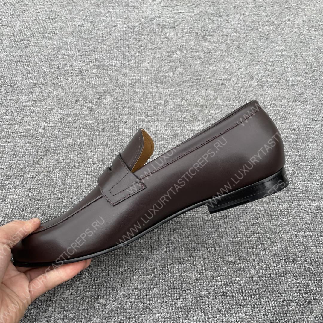 l**is V*t*n lv glove loafer brown 1a9a9w