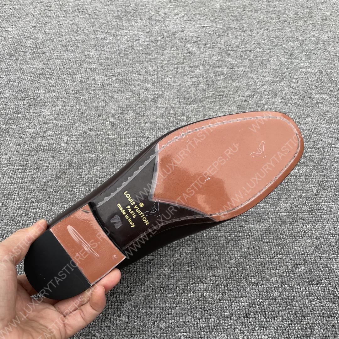 l**is V*t*n lv glove loafer brown 1a9a9w