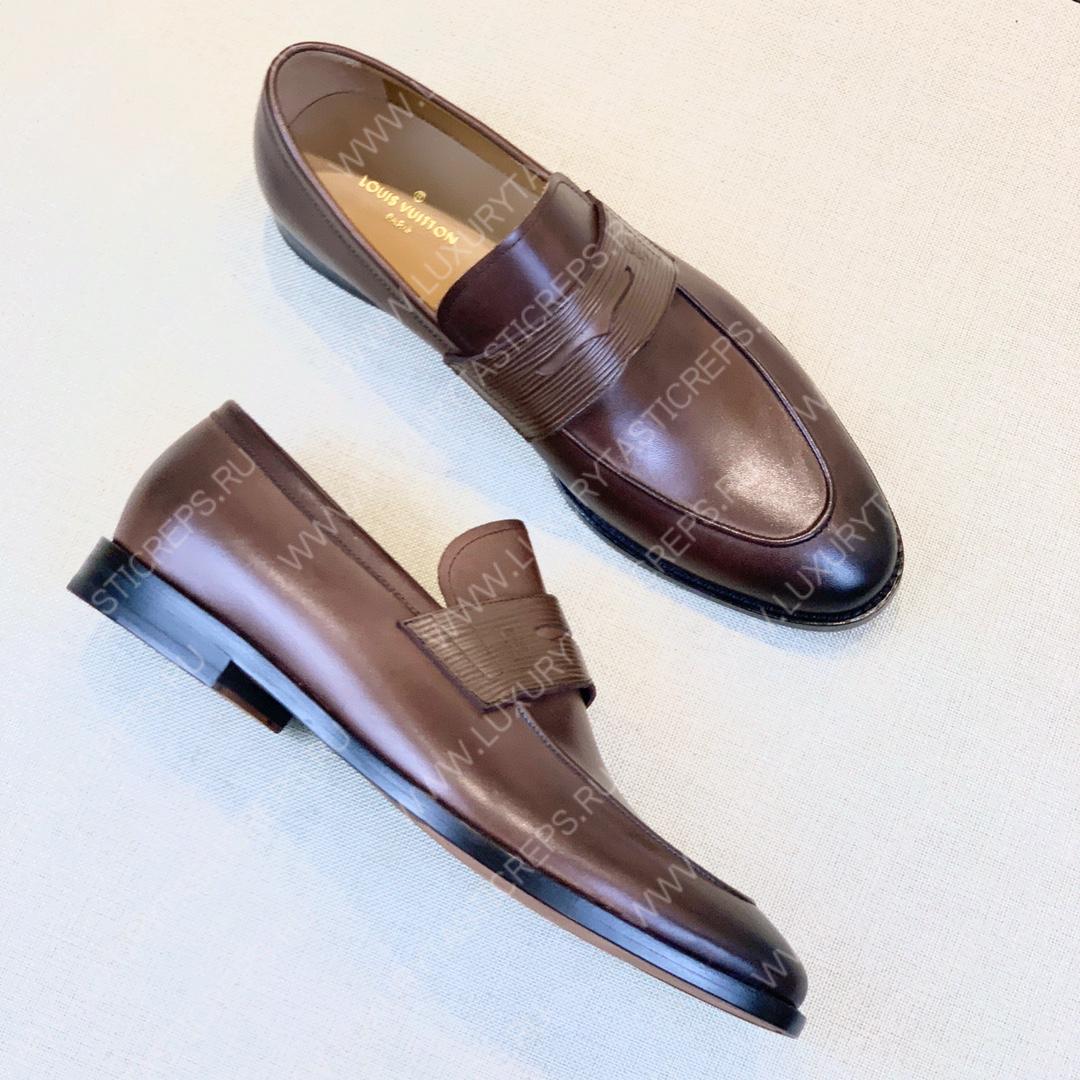 l**is V*t*n loafers brown 1c5c8w