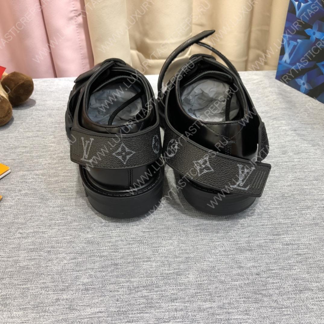 l**is V*t*n derby harness shoes black 674591b