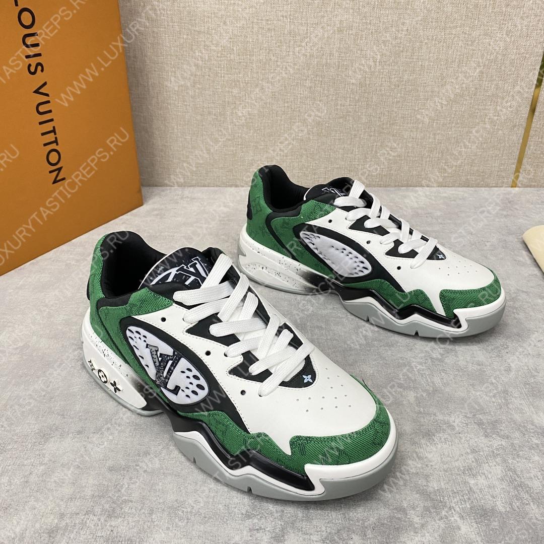 l**is V*t*n trainer sneaker green/white 4508746