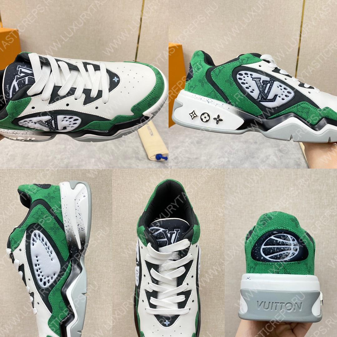 l**is V*t*n trainer sneaker green/white 4508746