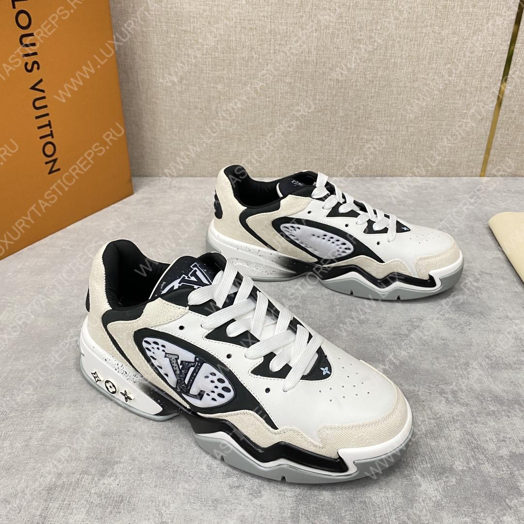 l**is V*t*n trainer sneaker white/black 4508213