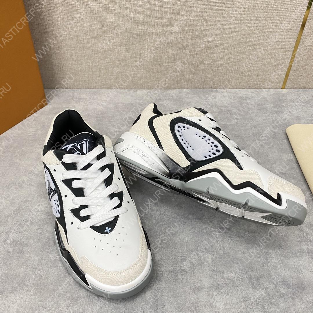 l**is V*t*n trainer sneaker white/black 4508213