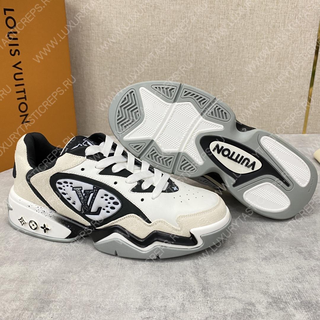 l**is V*t*n trainer sneaker white/black 4508213