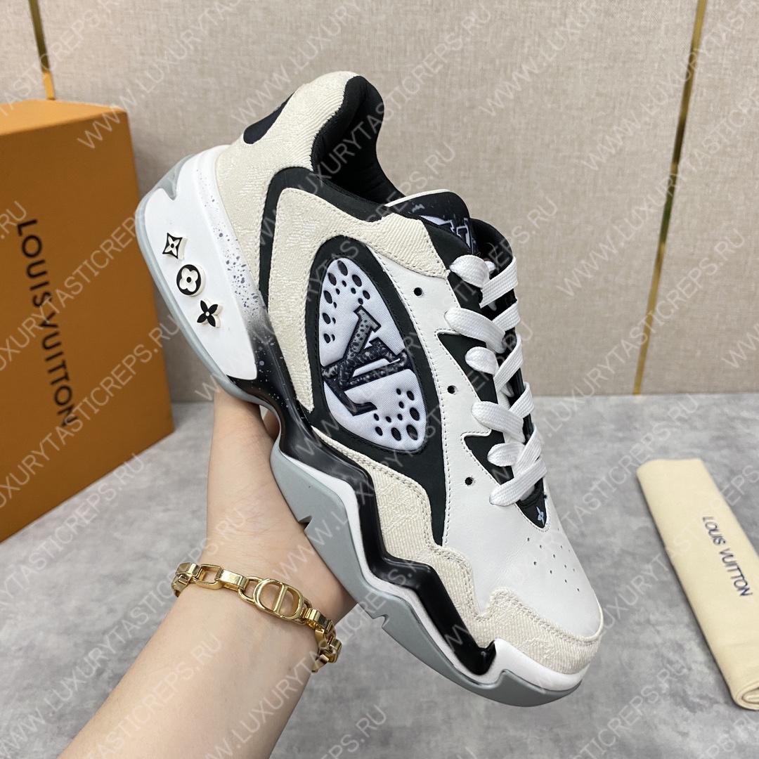 l**is V*t*n trainer sneaker white/black 4508213