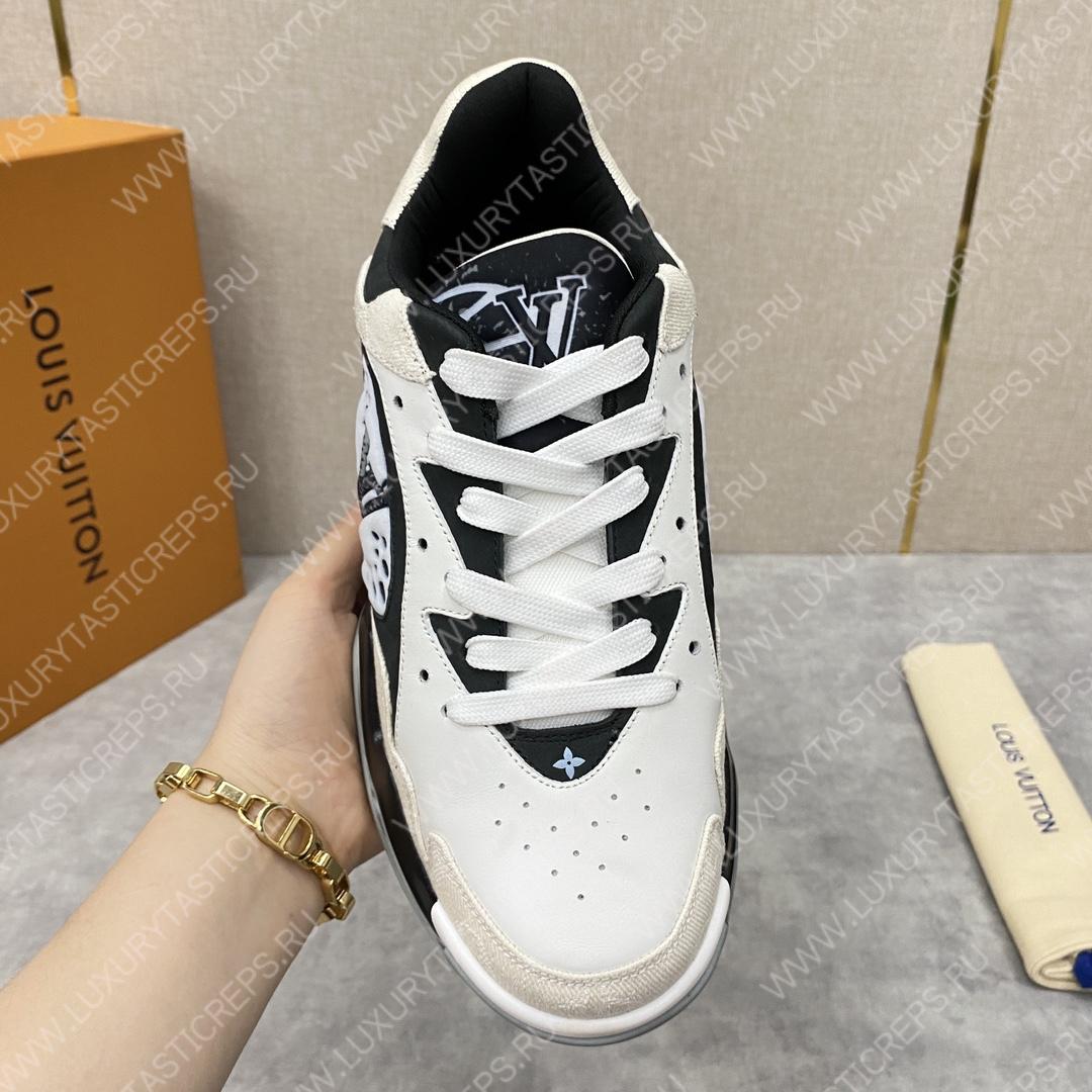 l**is V*t*n trainer sneaker white/black 4508213