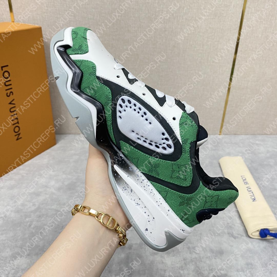 l**is V*t*n trainer sneaker green/white 454536