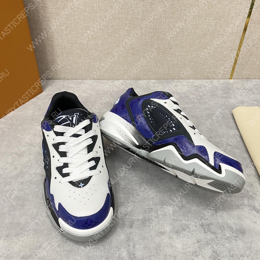 l**is V*t*n trainer sneaker blue/white 4523457