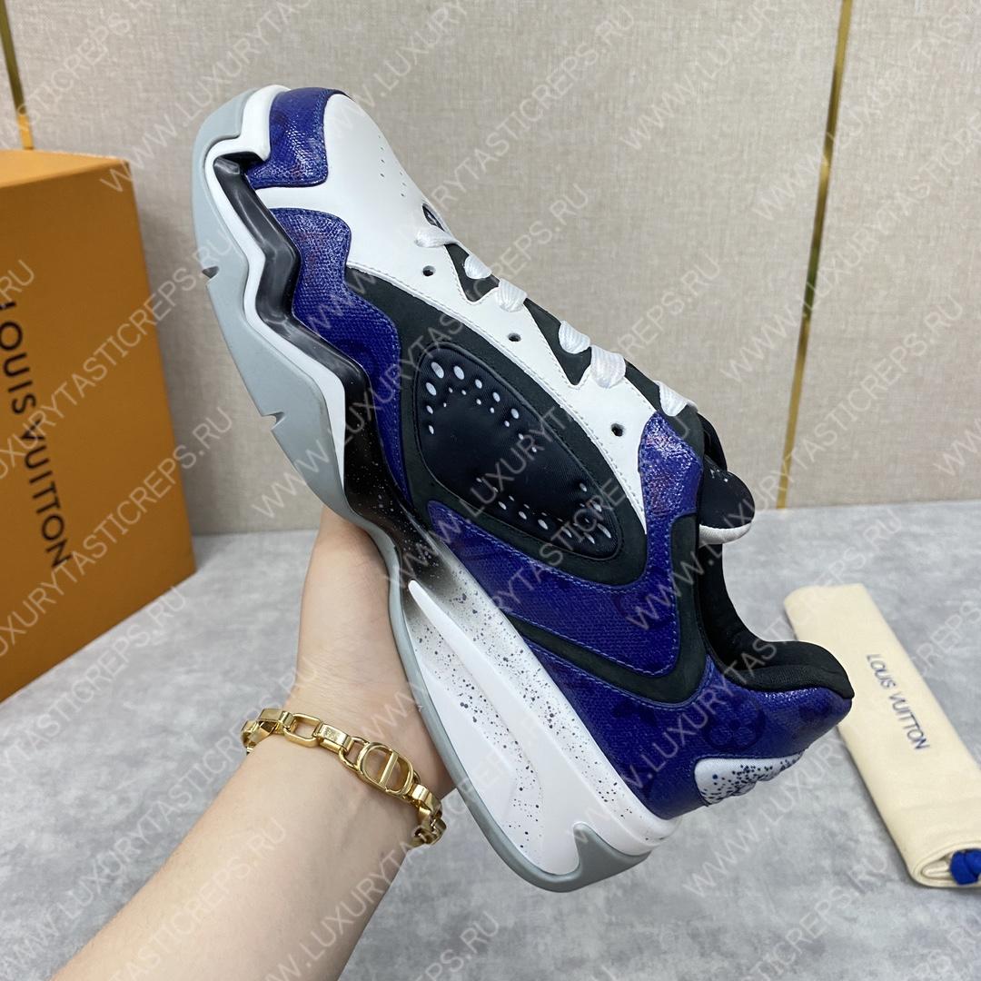 l**is V*t*n trainer sneaker blue/white 4523457