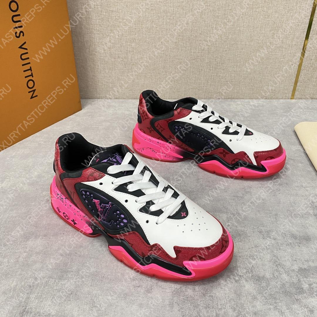l**is V*t*n trainer sneaker pink/white 412355
