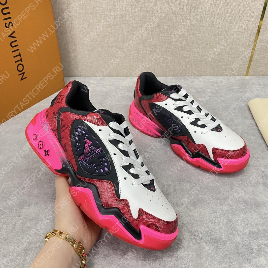 l**is V*t*n trainer sneaker pink/white 412355