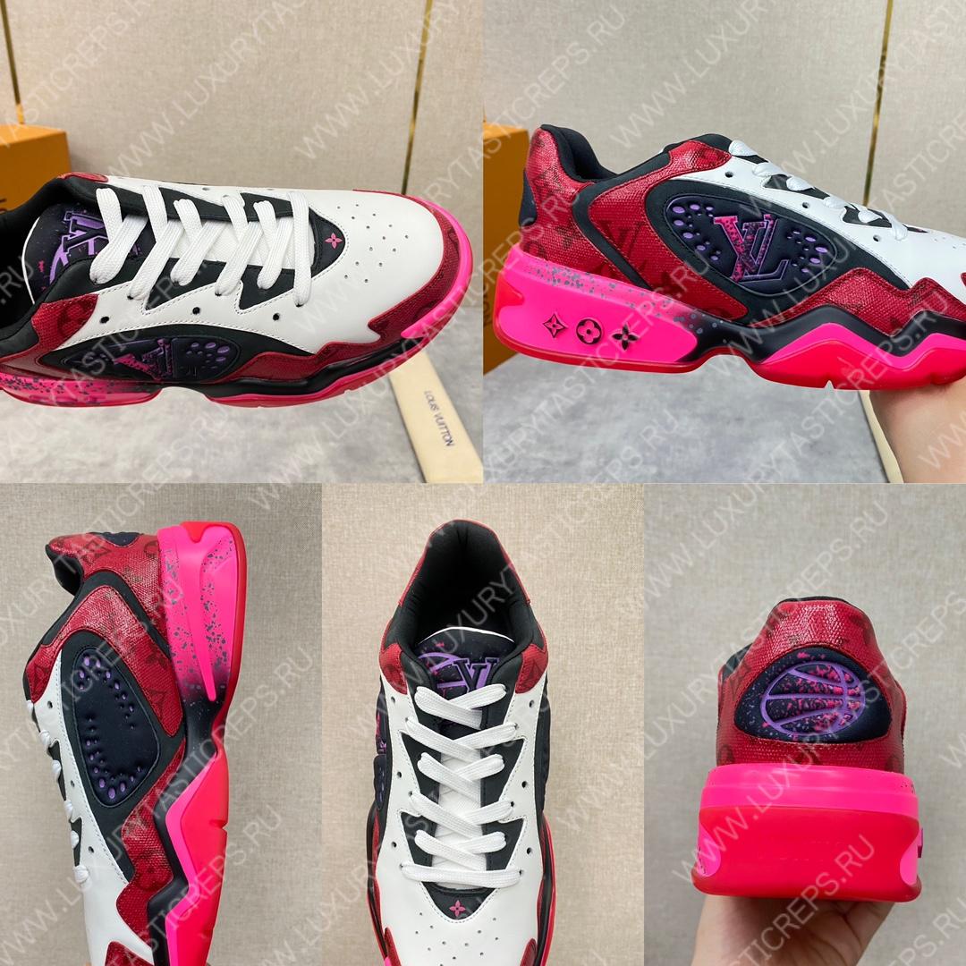 l**is V*t*n trainer sneaker pink/white 412355