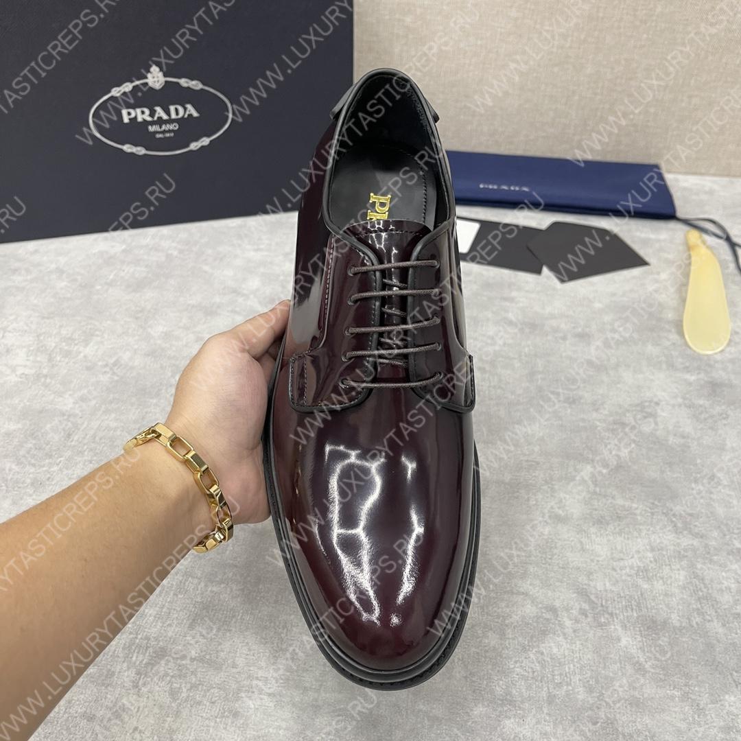 Pra*a lace-up shoes burgundy 2eb198
