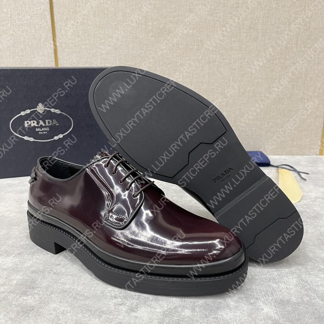 Pra*a lace-up shoes burgundy 2eb198