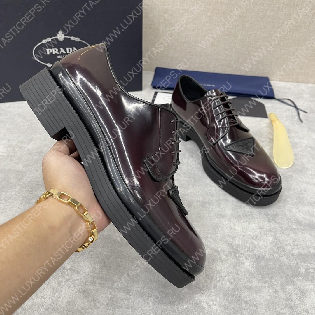 Pra*a lace-up shoes burgundy 2eb198