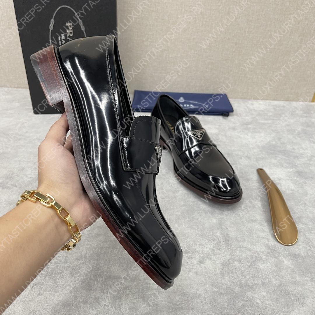 Pra*a loafers black 2db180