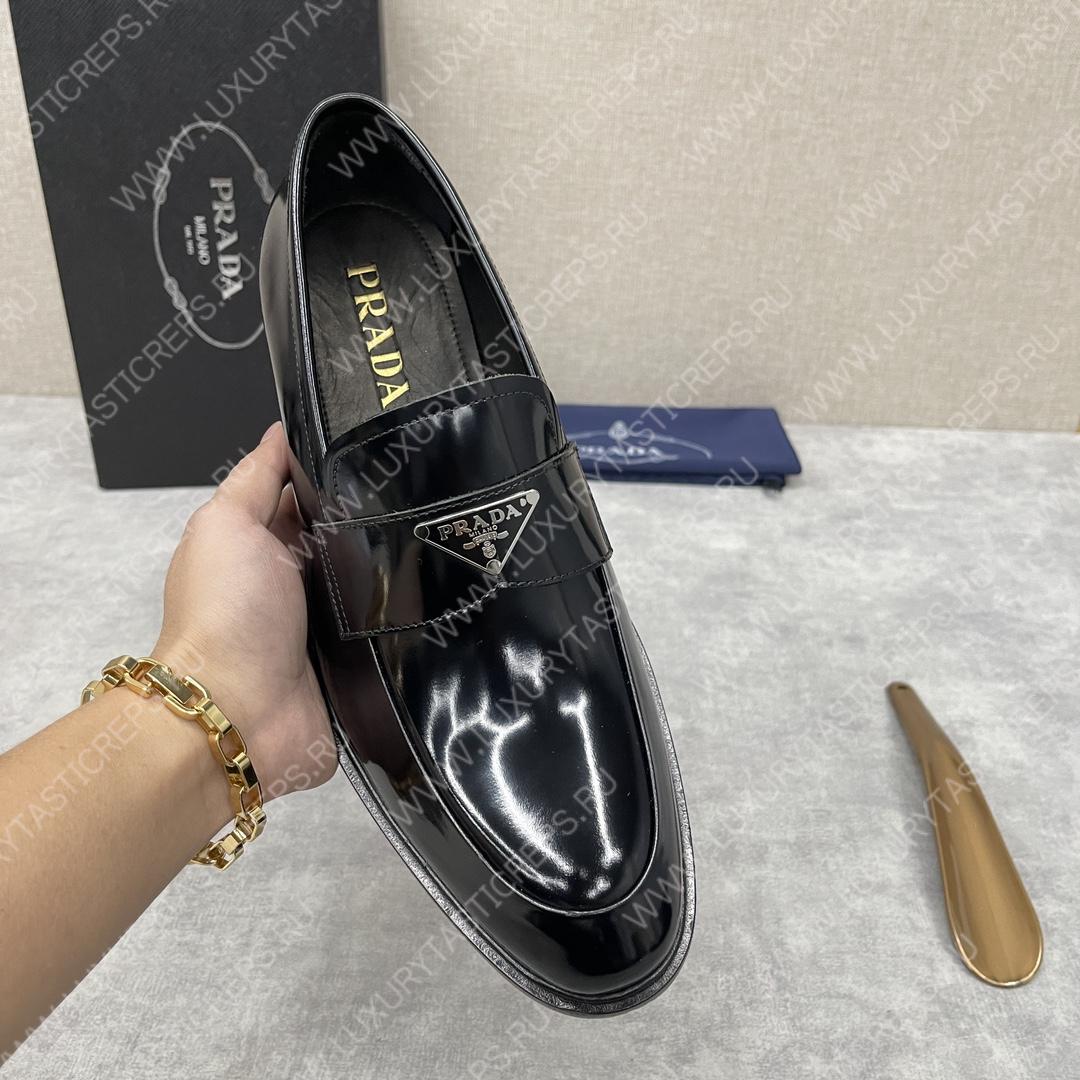 Pra*a loafers black 2db180