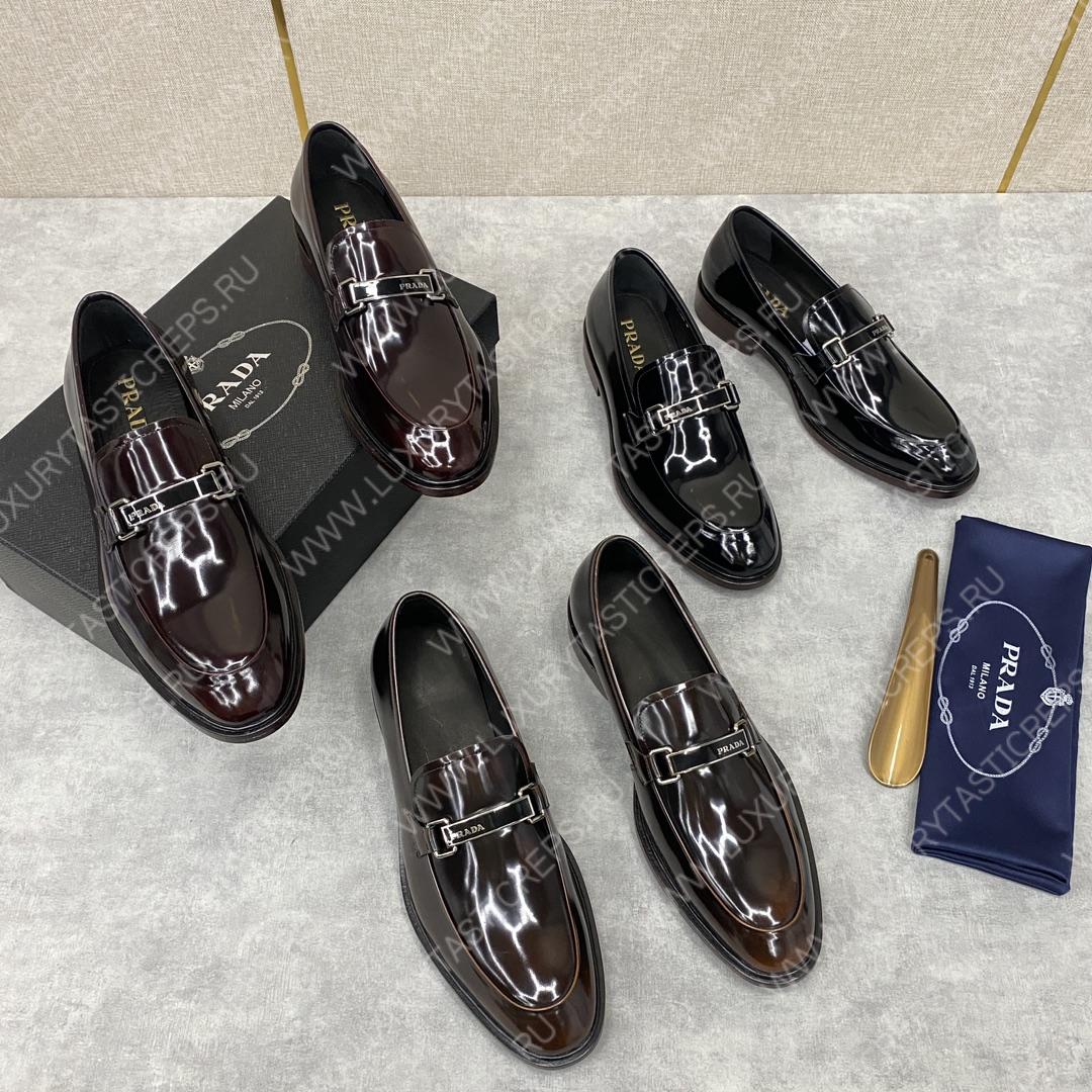 Pra*a loafers black 2db180