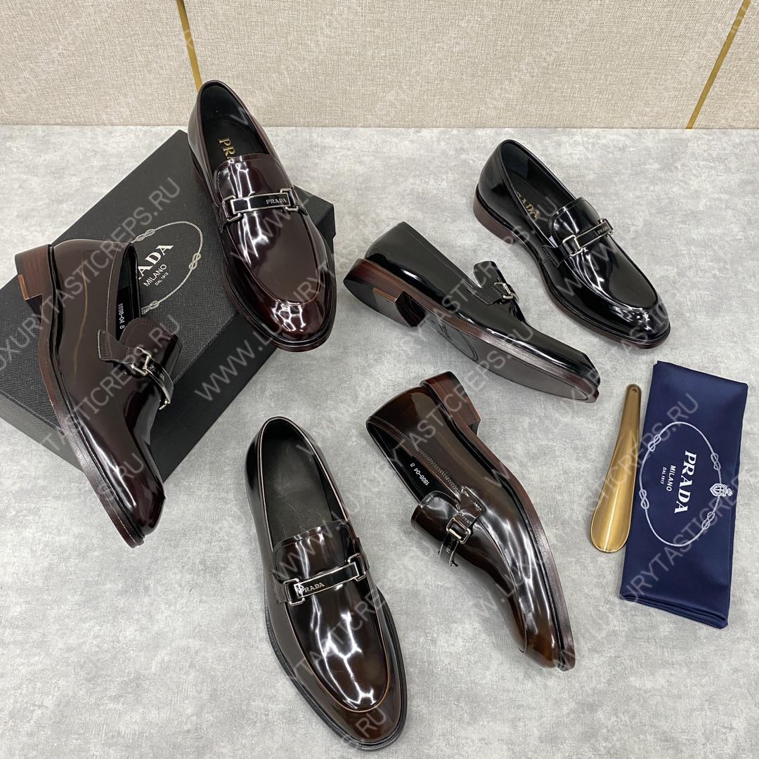 Pra*a loafers black 2db180