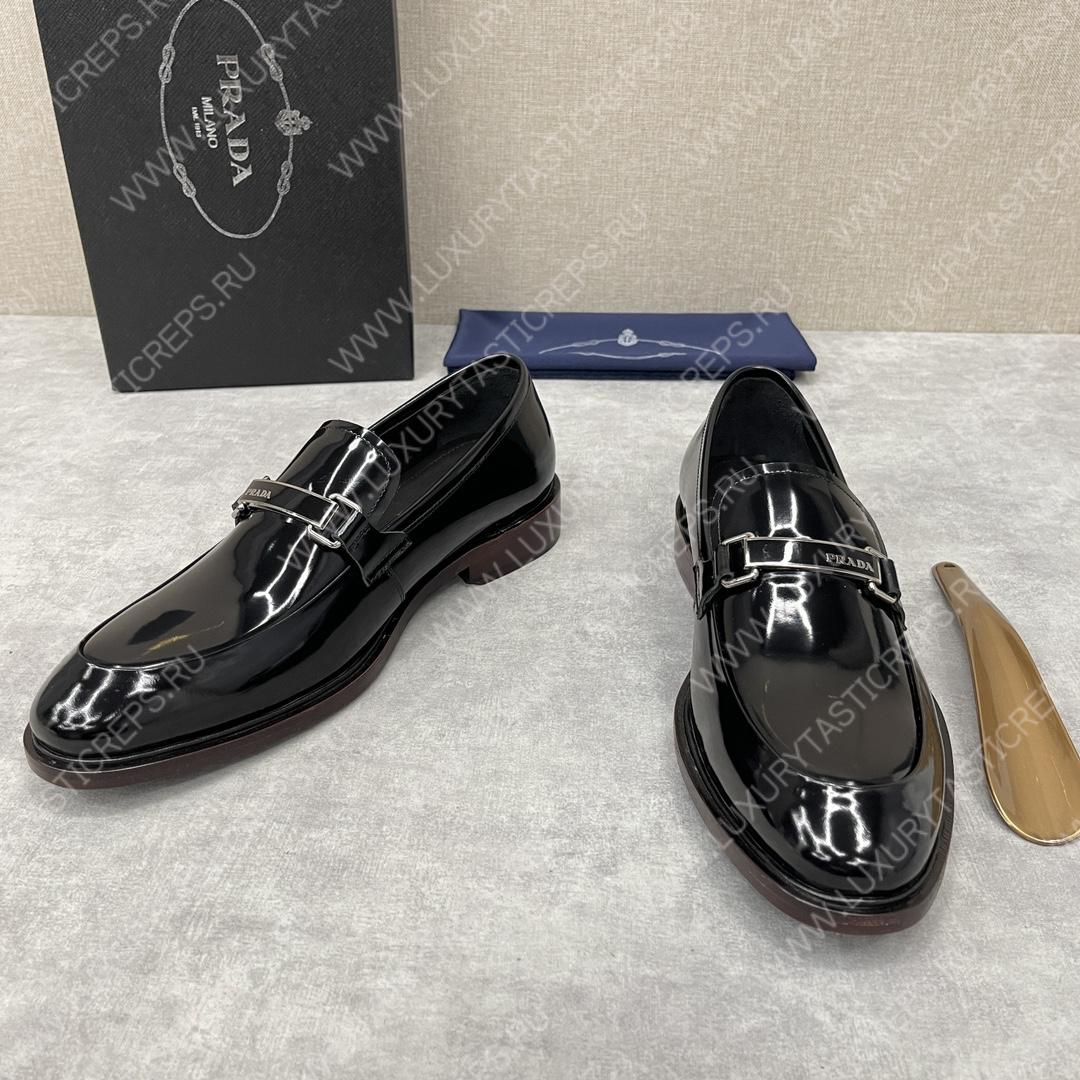 Pra*a loafers black 2db180