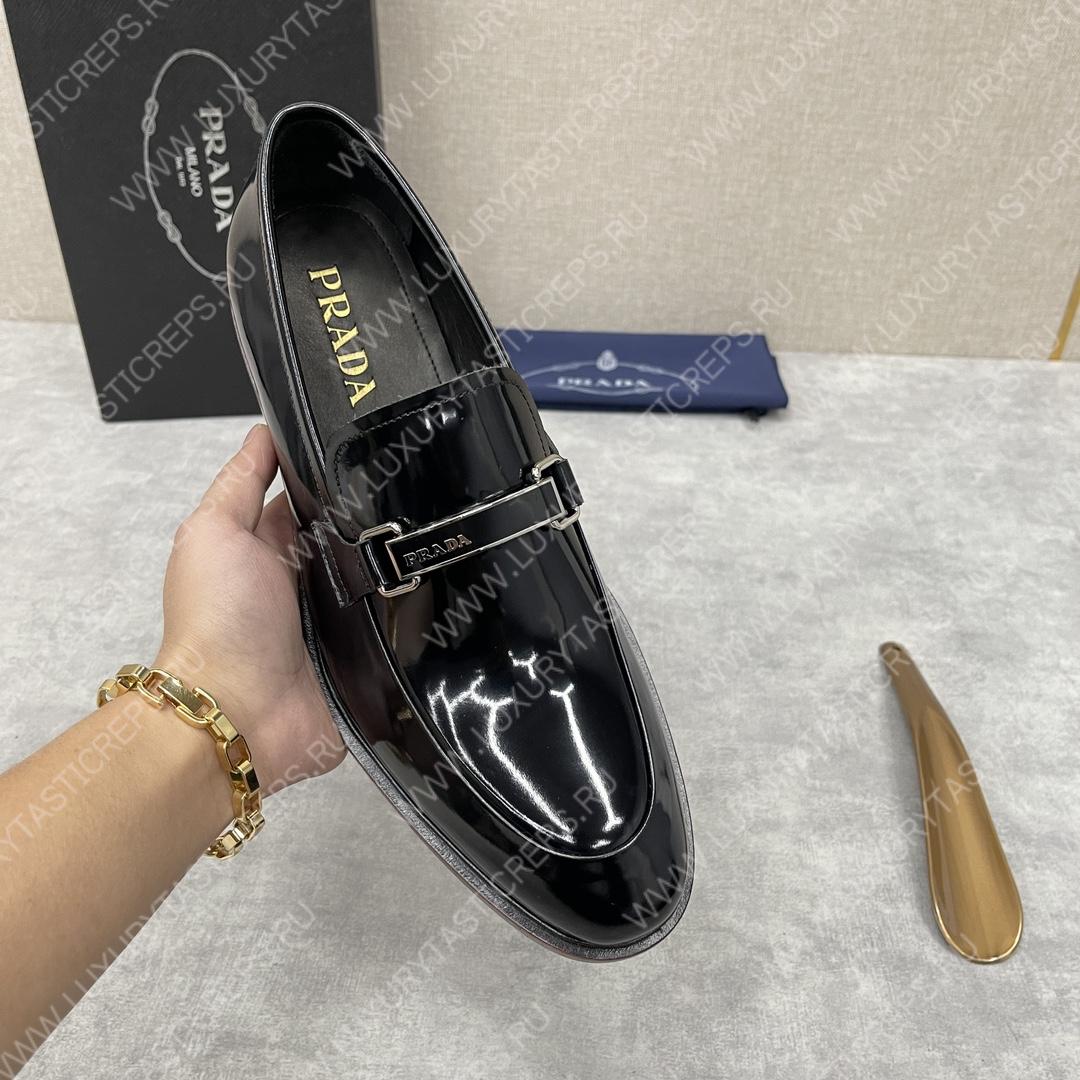 Pra*a loafers black 2db180