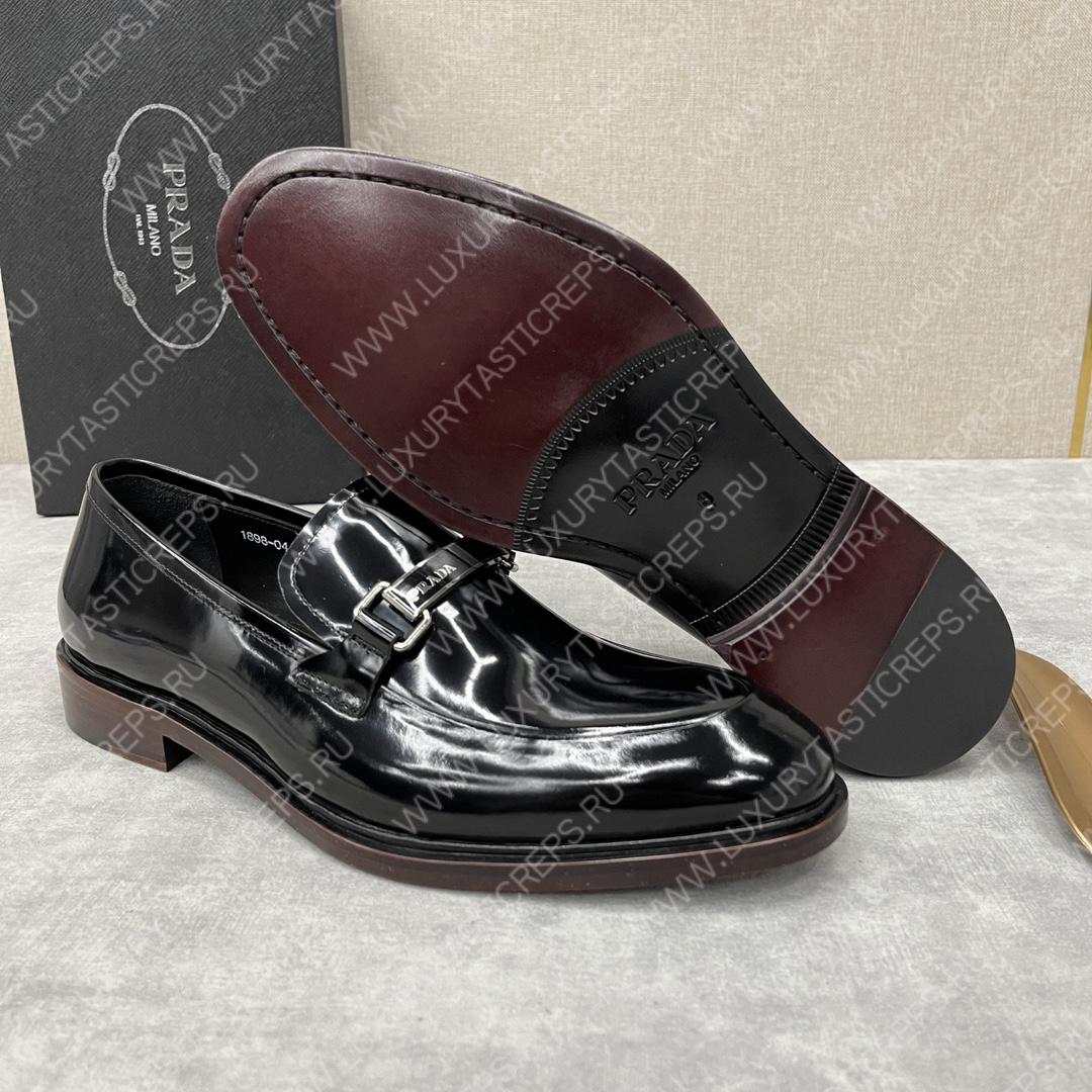 Pra*a loafers black 2db180