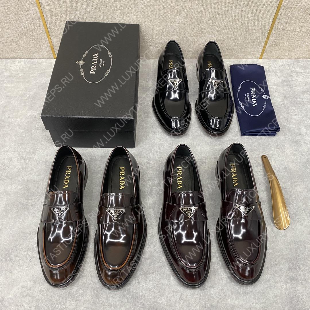 Pra*a loafers black 2db180