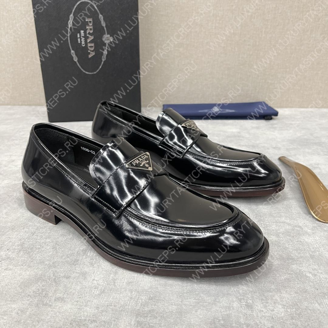 Pra*a loafers black 2db180