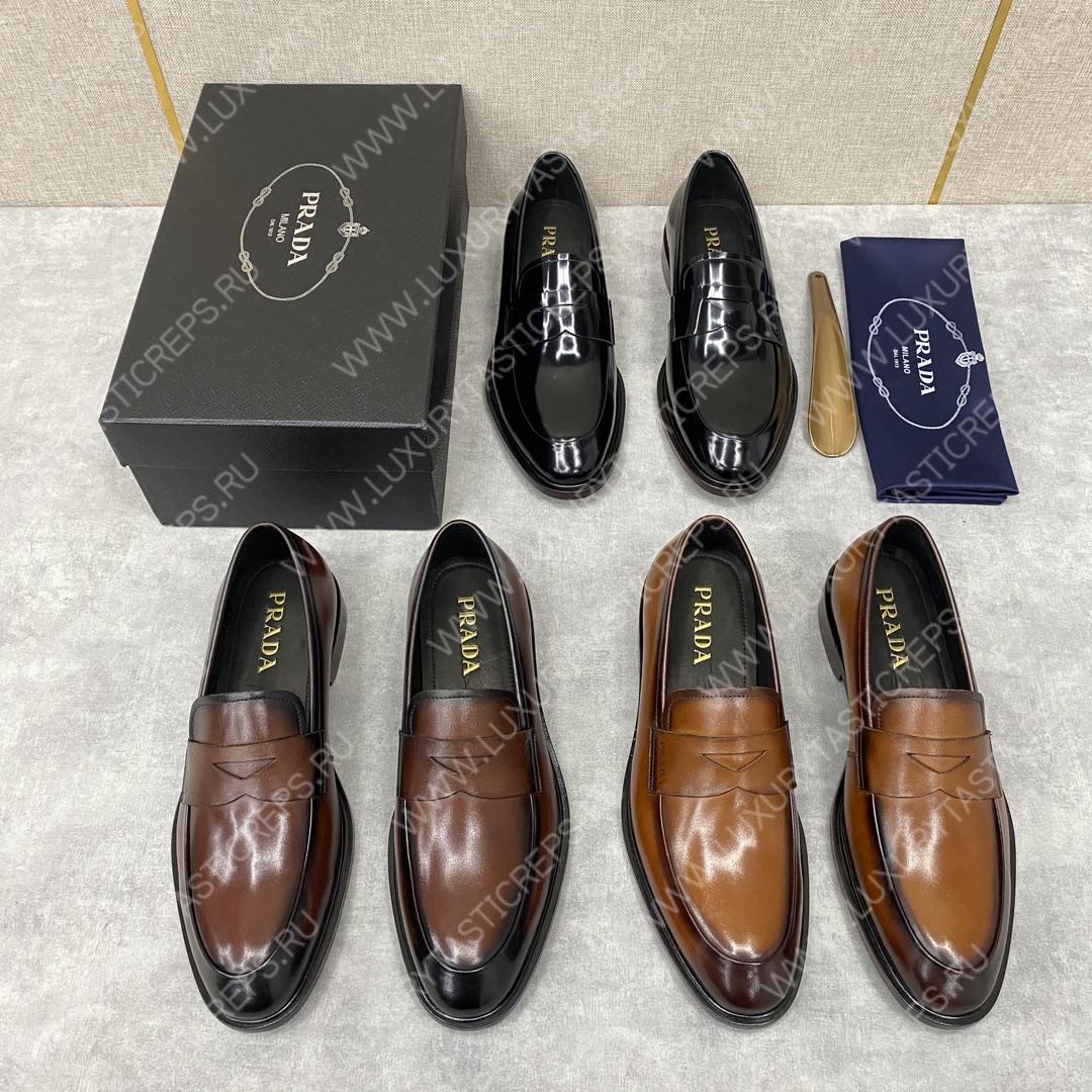 Pra*a loafers black 2db180