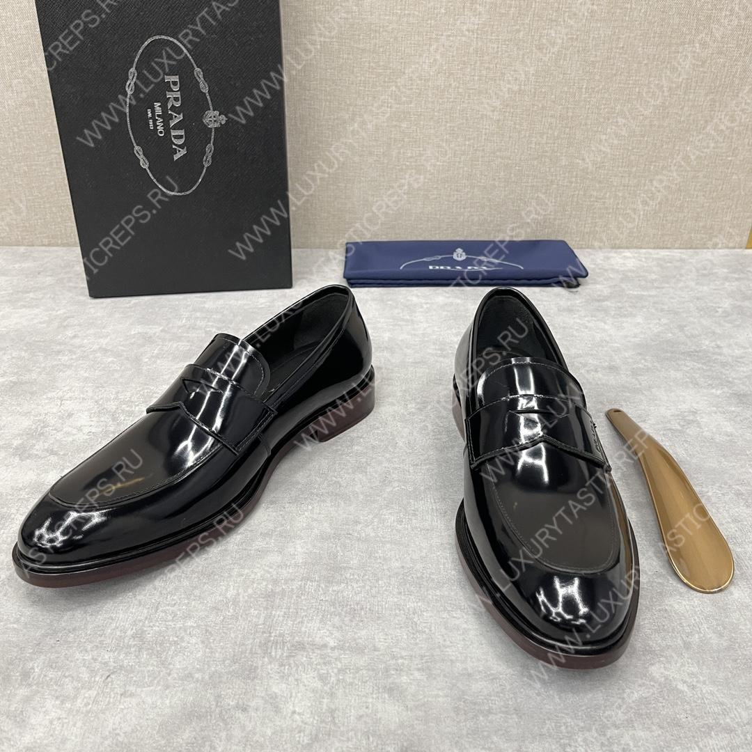 Pra*a loafers black 2db180