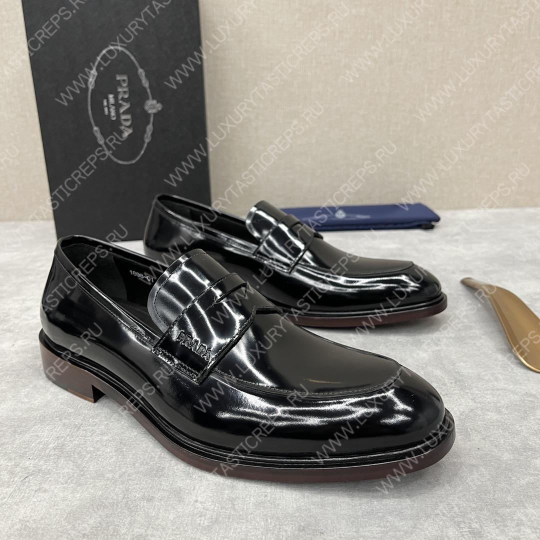 Pra*a loafers black 2db180