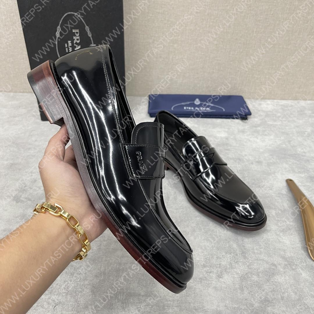 Pra*a loafers black 2db180