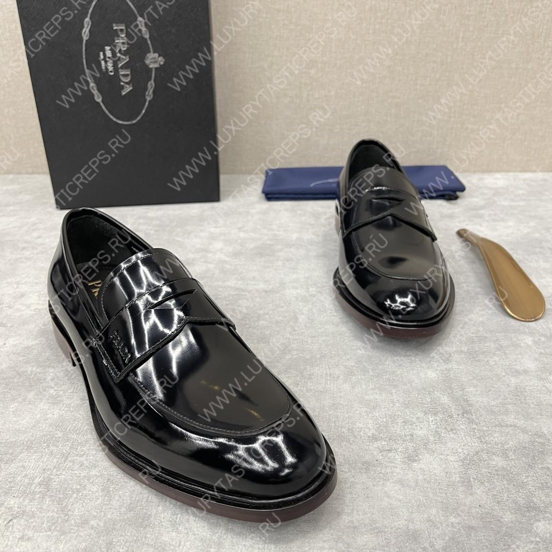 Pra*a loafers black 2db180