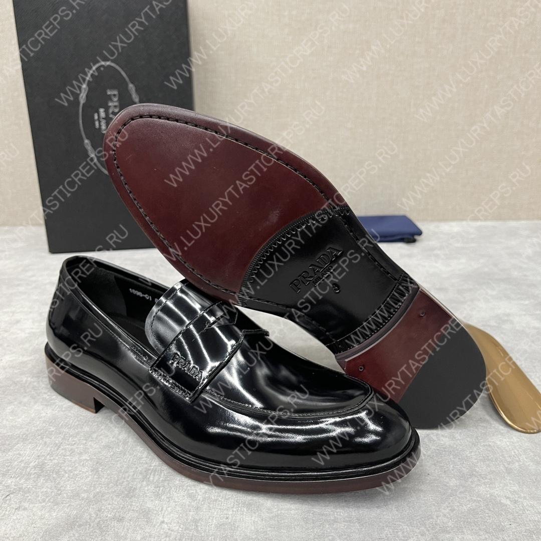 Pra*a loafers black 2db180