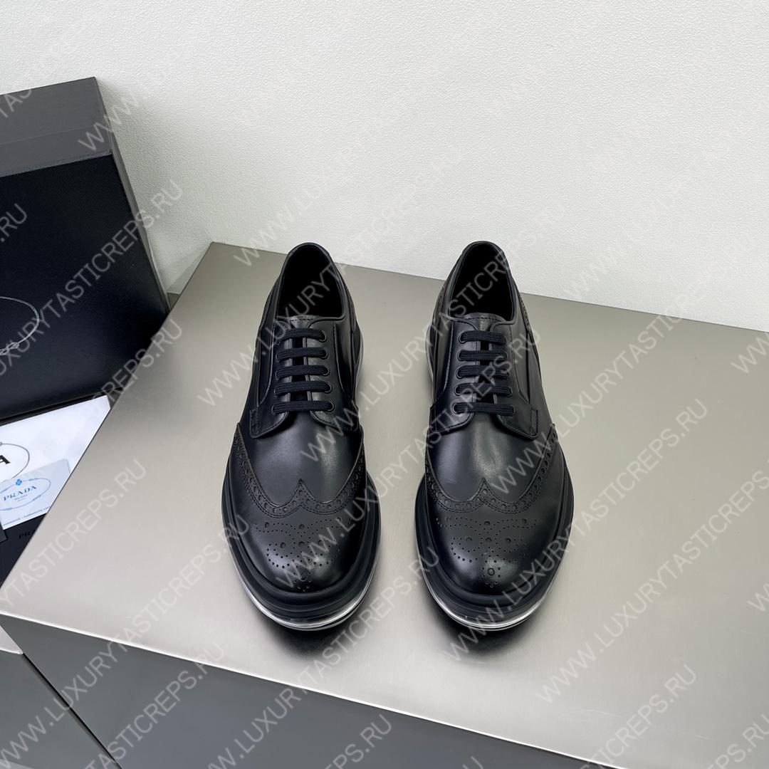 Pra*a derby brogue black 2eg299