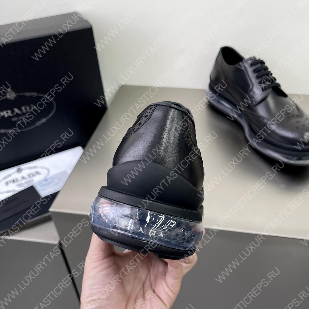 Pra*a derby brogue black 2eg299
