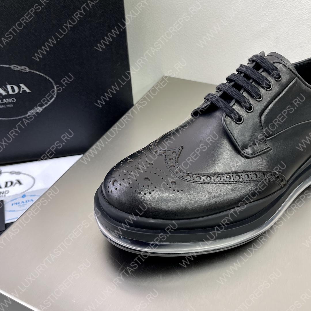 Pra*a derby brogue black 2eg299