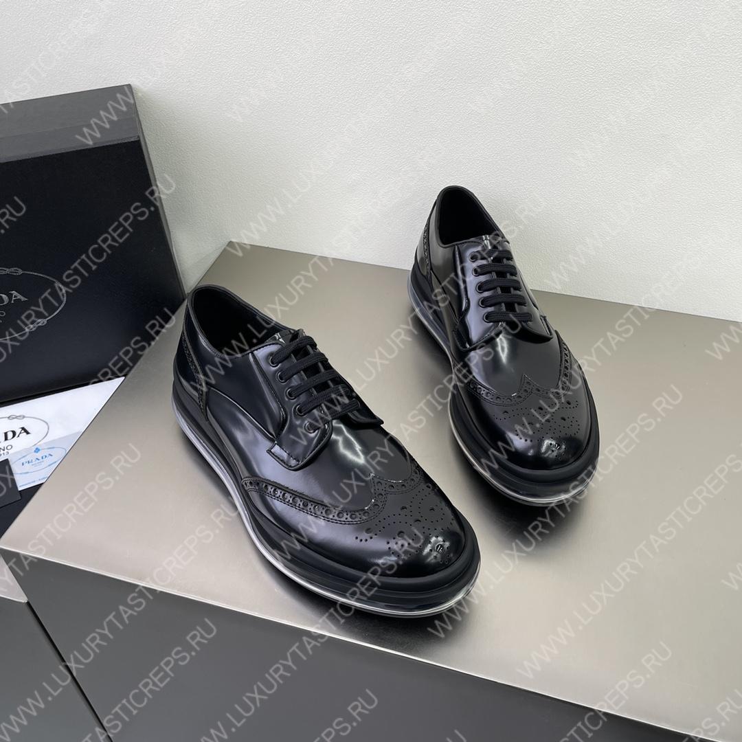 Pra*a derby brogue black 2eg299