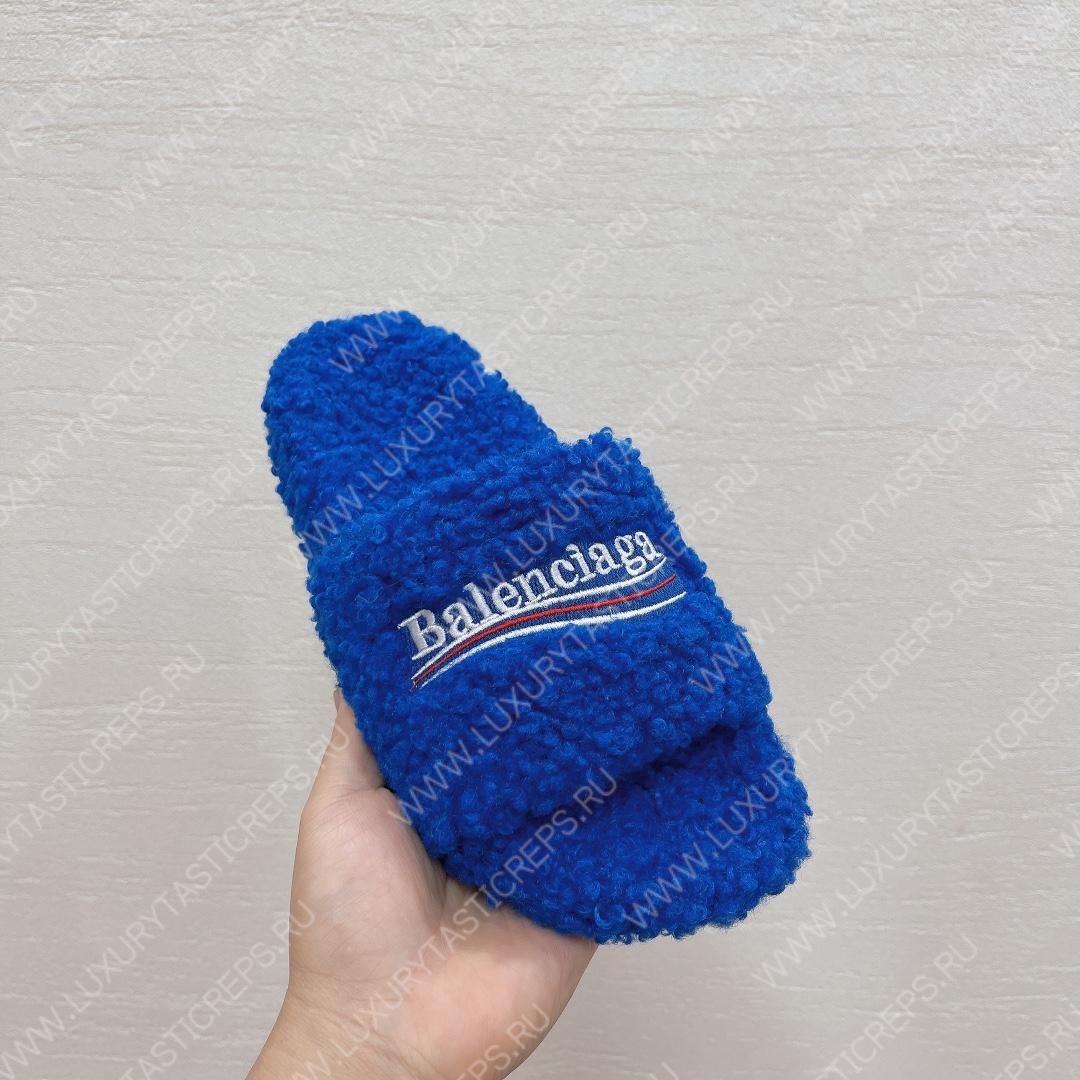 Ba*len*cia*ga slide dark blue 654261w2do11096