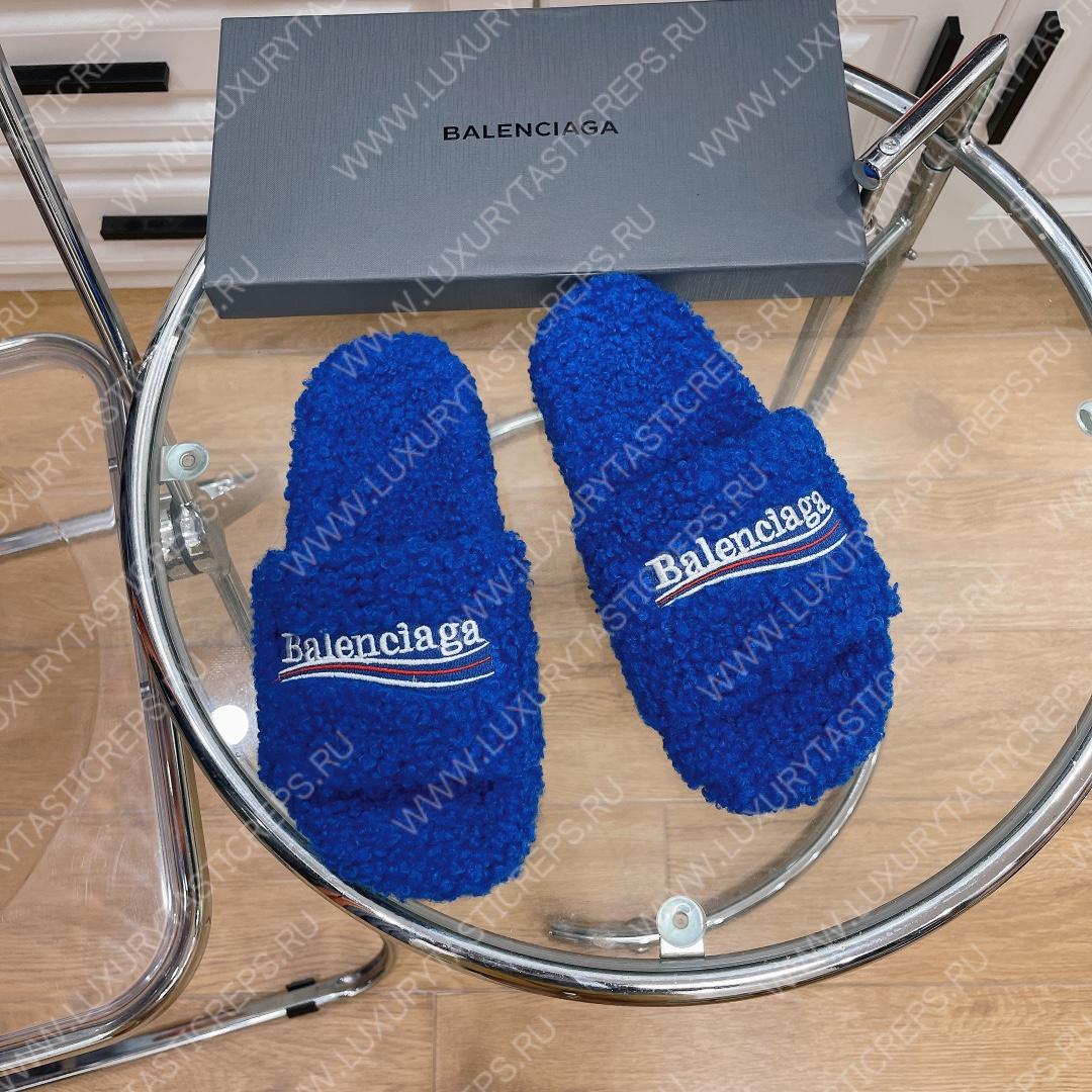 Ba*len*cia*ga slide dark blue 654261w2do11096