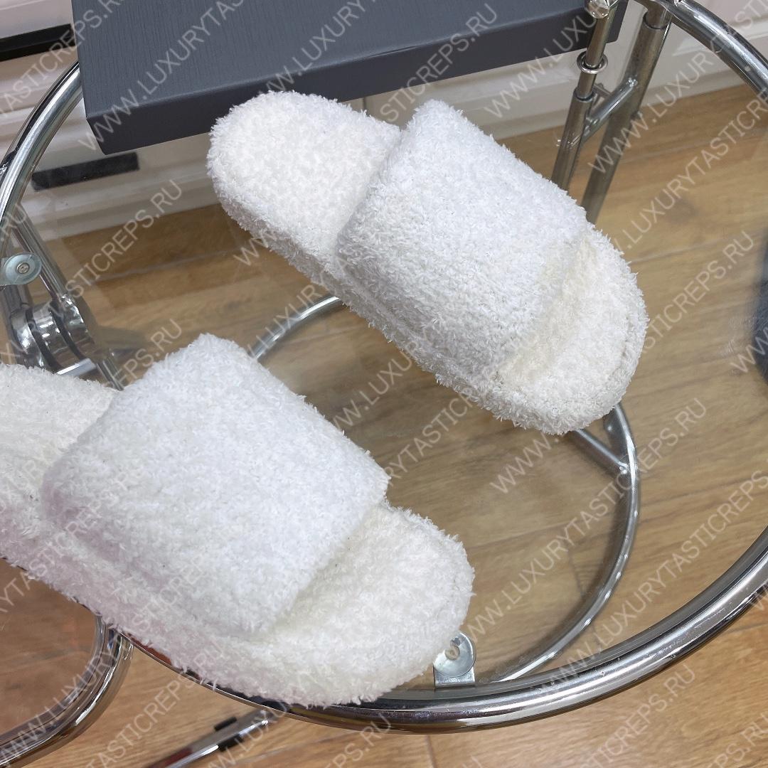 Ba*len*cia*ga slide white 654261w2do11096