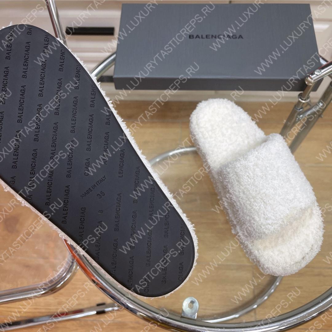 Ba*len*cia*ga slide white 654261w2do11096