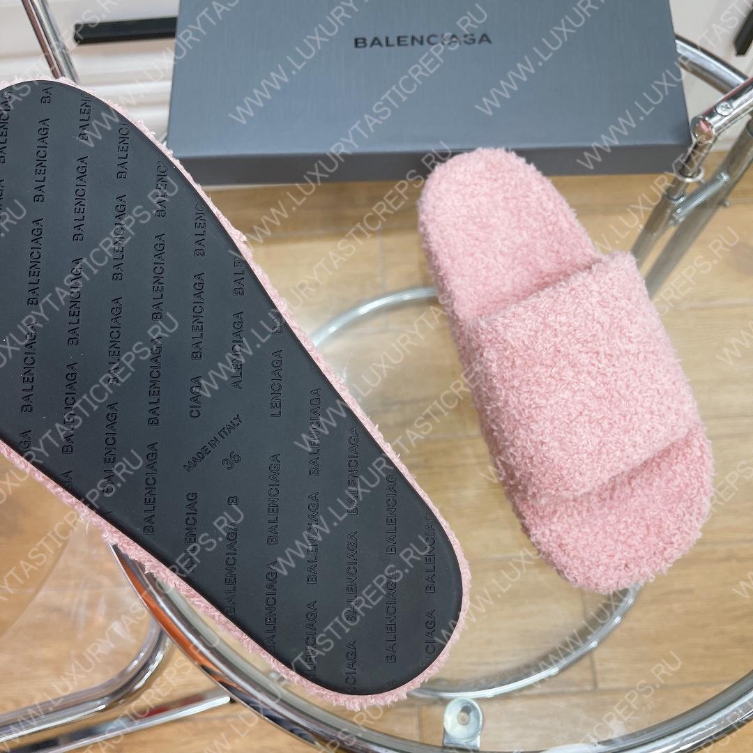 Ba*len*cia*ga slide baby pink 654261w2do11096