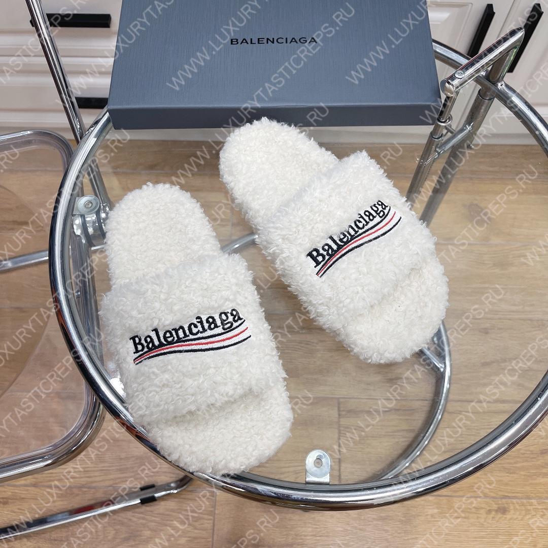 Ba*len*cia*ga slide white 654261w2do11096