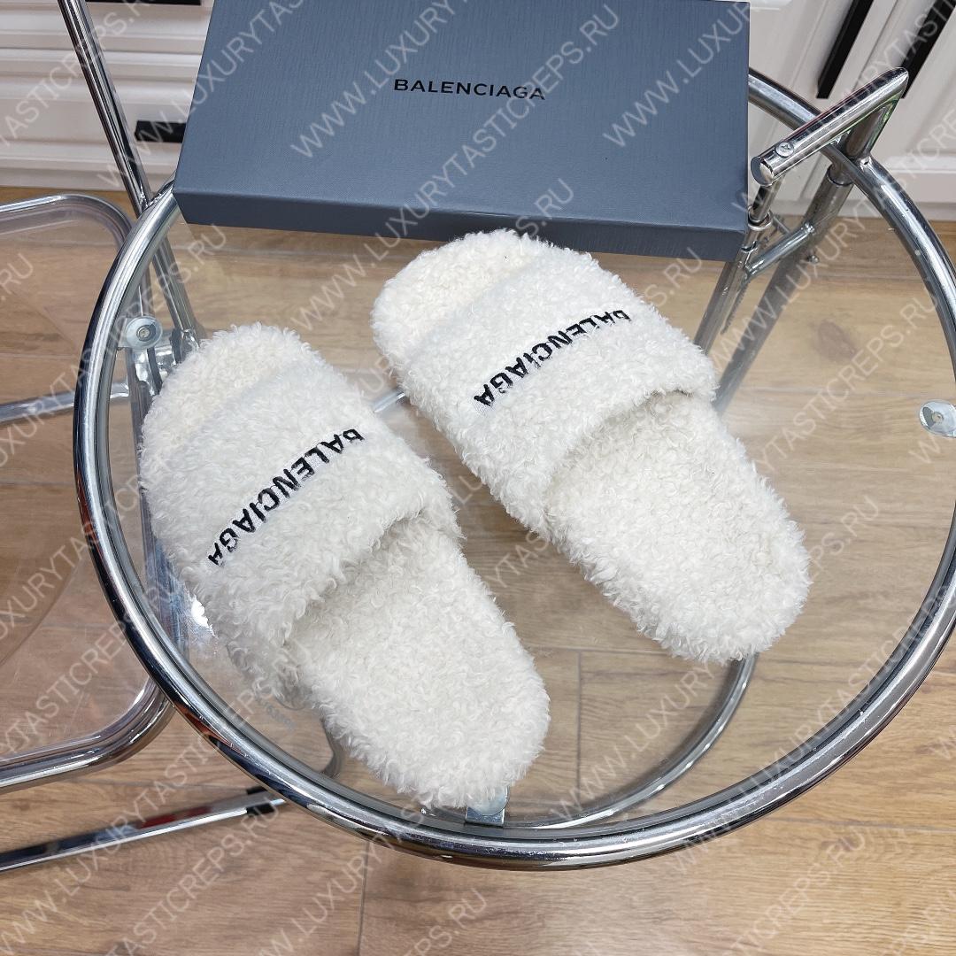 Ba*len*cia*ga slide white 654261w2do11096