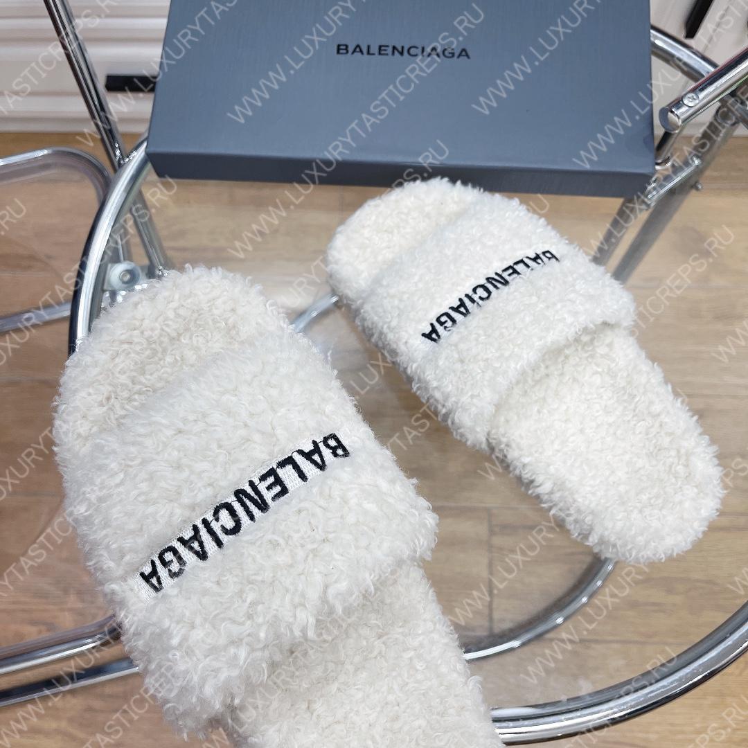 Ba*len*cia*ga slide white 654261w2do11096