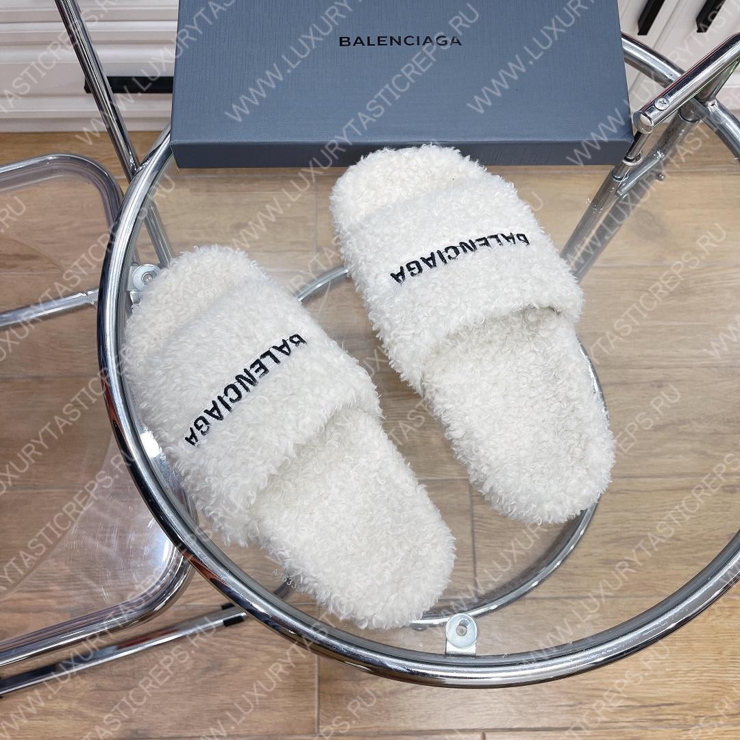 Ba*len*cia*ga slide white 654261w2do11096