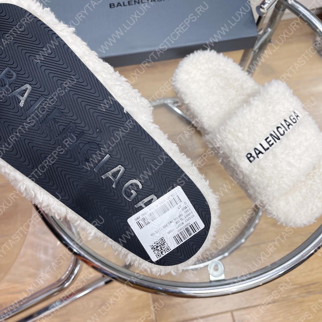 Ba*len*cia*ga slide white 654261w2do11096