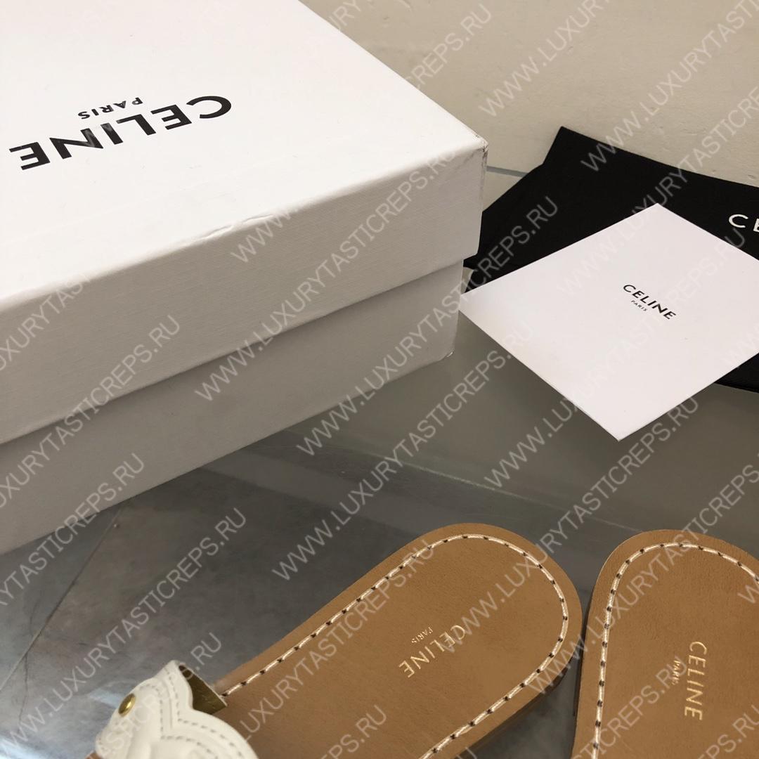 Ce**e triomphe mule white 352413093c